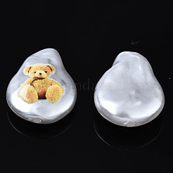 3D Printed ABS Plastic Imitation Pearl Beads&nbsp;KY-S163-422