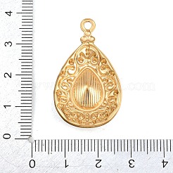 304 Stainless Steel Enamel & Clear Cubic Zirconia Pendants&nbsp;STAS-G392-02G-02