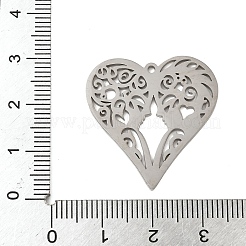 304 Stainless Steel Pendants&nbsp;STAS-G355-02P