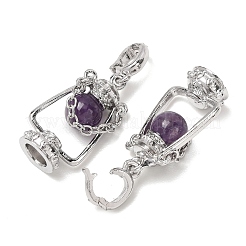 Natural Amethyst Pendants&nbsp;GG-CBA0251-04P-10