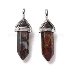 Natural Dragon Blood Pointed Pendants&nbsp;G-K329-48P
