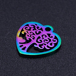Ion Plating(IP) 201 Stainless Steel Pendants&nbsp;STAS-S105-JN193