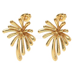 304 Stainless Steel Stud Earrings for Women&nbsp;EJEW-K333-19G