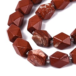 Natural Red Jasper Beads Strands&nbsp;G-Q608-11I