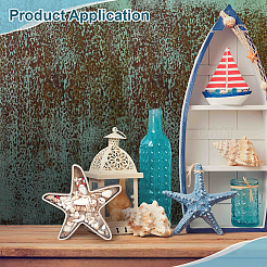 Ocean Poplar Wood Display Cases with Visible Acrylic Window&nbsp;DJEW-WH0042-126A