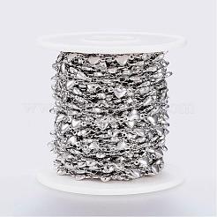 Tarnish Resistant 304 Stainless Steel Bar Link Chains&nbsp;STAS-G038-05P