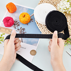 2Cards 2 Colors Flat Elastic Polyester Cord/Band&nbsp;OCOR-PH0001-59