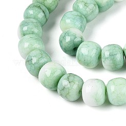 Ombre Effect Dyed Glass Beads Strands&nbsp;GLAA-N067-01A-18