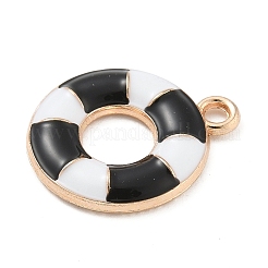 Alloy Enamel Pendants&nbsp;ENAM-A008-14KCG-02