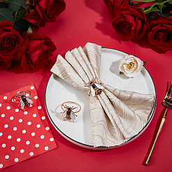 18Pcs Alloy Enamel Napkin Rings&nbsp;AJEW-DR0002-70
