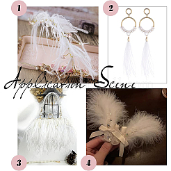 2M Fashion Ostrich Feather Trimming&nbsp;DIY-GF0009-45A-02