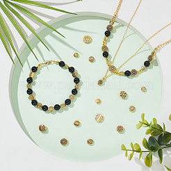 130pcs 6 Style Tibetan Style Alloy Beads&nbsp;FIND-PH0018-60