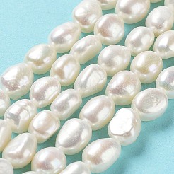 Natural Cultured Freshwater Pearl Beads Strands&nbsp;PEAR-Z002-05