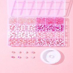 Pink Color Theme DIY Jewerly Making Kit&nbsp;DIY-FS0008-78