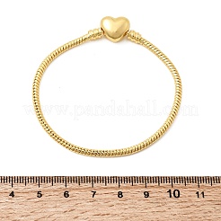 European Brass Chain Bracelet Making&nbsp;BJEW-A164-02G