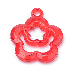 Transparent Acrylic Pendants&nbsp;X-TACR-S144-54