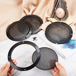 Plastic & Iron Mesh Speaker Grills Covers&nbsp;AJEW-WH0258-426