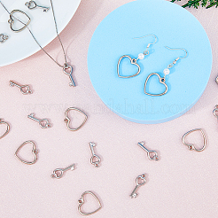 300Pcs 2 Style CCB Plastic Charms&nbsp;CCB-DC0001-03