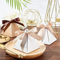 Paper Jewelry Box&nbsp;CON-WH0076-12A