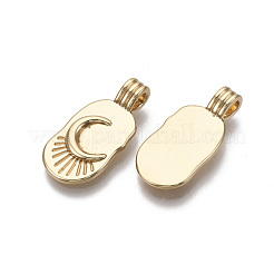 Brass Pendants&nbsp;KK-R133-006-04G-NF