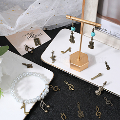78Pcs 13 Styles Tibetan Style Alloy Pendants&nbsp;FIND-SC0006-81