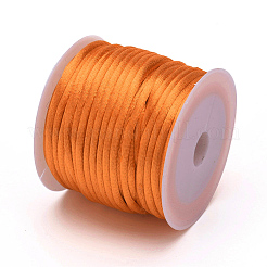 Nylon Satin Rattail Cords&nbsp;NWIR-L006-1mm-13