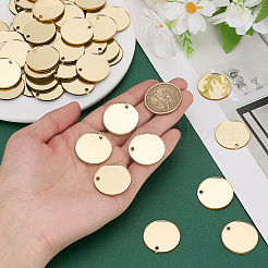 100Pcs Transparent Acrylic Pendants&nbsp;OACR-SC0002-99B