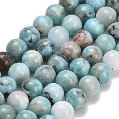 Natural Larimar Beads Strands&nbsp;GG-D001-A01