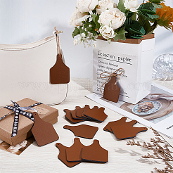 100Pcs Rectangle PU Leather Label Tags&nbsp;DIY-OC0014-27B
