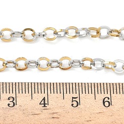304 Stainless Steel Rolo Chain Necklaces&nbsp;NJEW-Z102-01GP