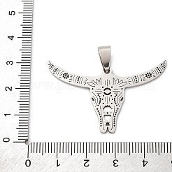 201 Stainless Steel Pendants&nbsp;STAS-V013-12P