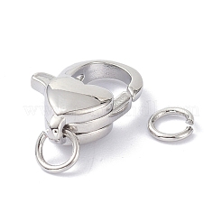 Eco-Friendly Brass Lobster Claw Clasps&nbsp;KK-C221-05P