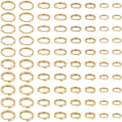 300Pcs 8 Styles Stainless Steel Split Rings&nbsp;STAS-BBC0008-88