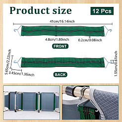 4Bags 12Pcs Polyester Elastic Folding Chair Reinforcement Strips&nbsp;AJEW-NB0008-05