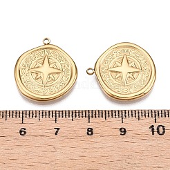 PVD Vacuum Plating 201 Stainless Steel Pendants&nbsp;STAS-J401-VC924