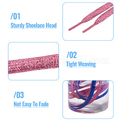 13 Pairs 13 Colors Polyester Cord Shoelace&nbsp;AJEW-TA0002-48