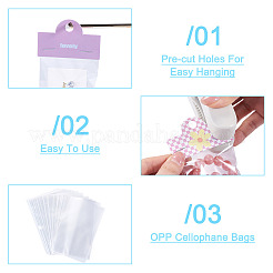 40Pcs 4 Styles Paper Foldable Header Cards&nbsp;CDIS-TA0001-51
