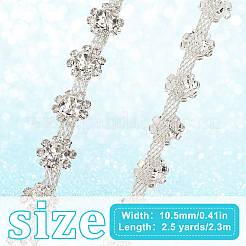 2.5 Yards Rhinestone Cup Chains&nbsp;FIND-WH0111-638P