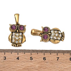 304 Stainless Steel Rhinestone Pendants&nbsp;RB-CBA7A56-08AG-02