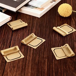 Brass Bookmarks Page Clip&nbsp;AJEW-WH20115-09G