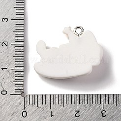 Halloween Theme Opaque Resin Pendants&nbsp;RESI-D075-03B