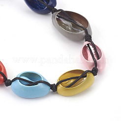 Adjustable Nylon Thread Cord Braided Bracelets&nbsp;X-BJEW-JB04073
