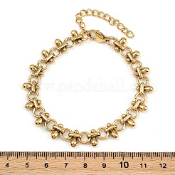 304 Stainless Steel Link Chain Bracelets for Women&nbsp;BJEW-Z143-01G