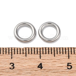 201 Stainless Steel Closed Jump Rings&nbsp;STAS-D301-17P-01