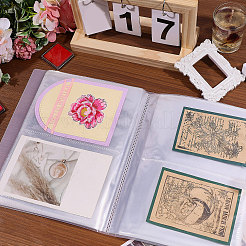 6 Inch Transparent PP Plastic Photocard Storage Albums&nbsp;AJEW-WH0696-614