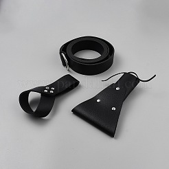 PU Leather with Alloy Waist Sword Sheath&nbsp;AJEW-WH20067-111P