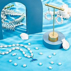 2 Strands Natural Cultured Freshwater Pearl Beads Strands&nbsp;PEAR-NB0001-10