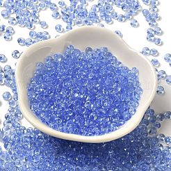 Transparent Colours Glass Seed Beads&nbsp;X1-SEED-P006-02A-05