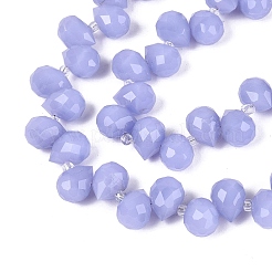 Imitation Jade Glass Beads Strands&nbsp;GLAA-Q116-01A-E01