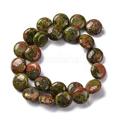 Natural Unakite Beads Strands&nbsp;G-C159-A10-01